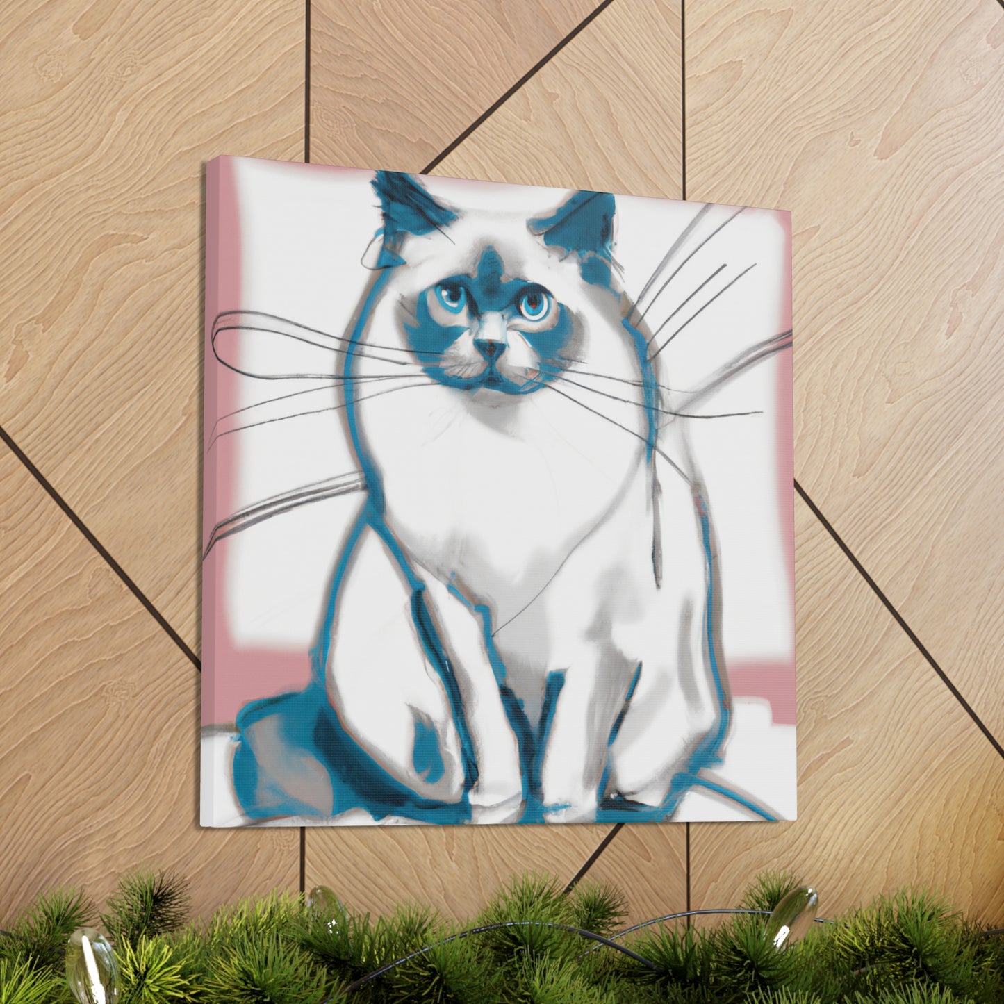 "Ragdoll In Expressionism" - Canvas