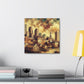 "Boston: Gilded Serenity Awakens" - Canvas