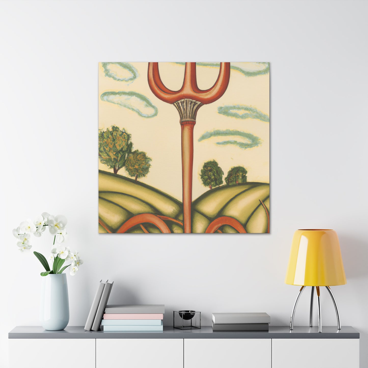 Pitchfork in Rococo - Canvas