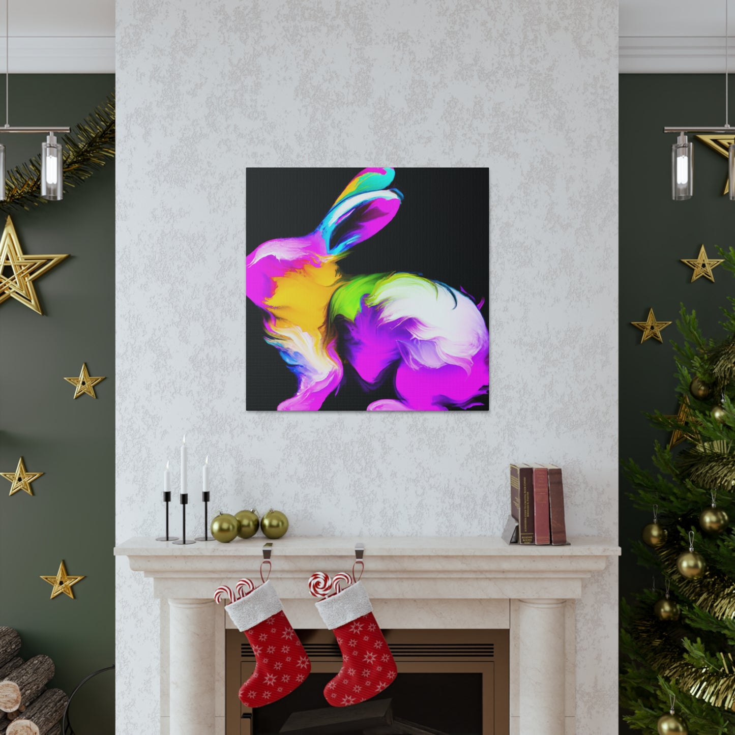 Frosty Arctic Hare - Canvas