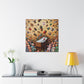 Whimsical Garden Harmony - Canvas