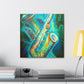 Saxophone in a Dream - Canvas