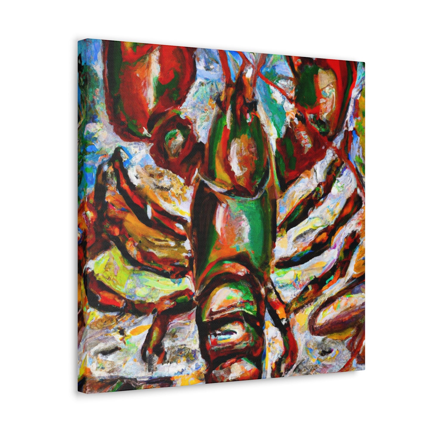 "Lobster in Impressionism" - Canvas