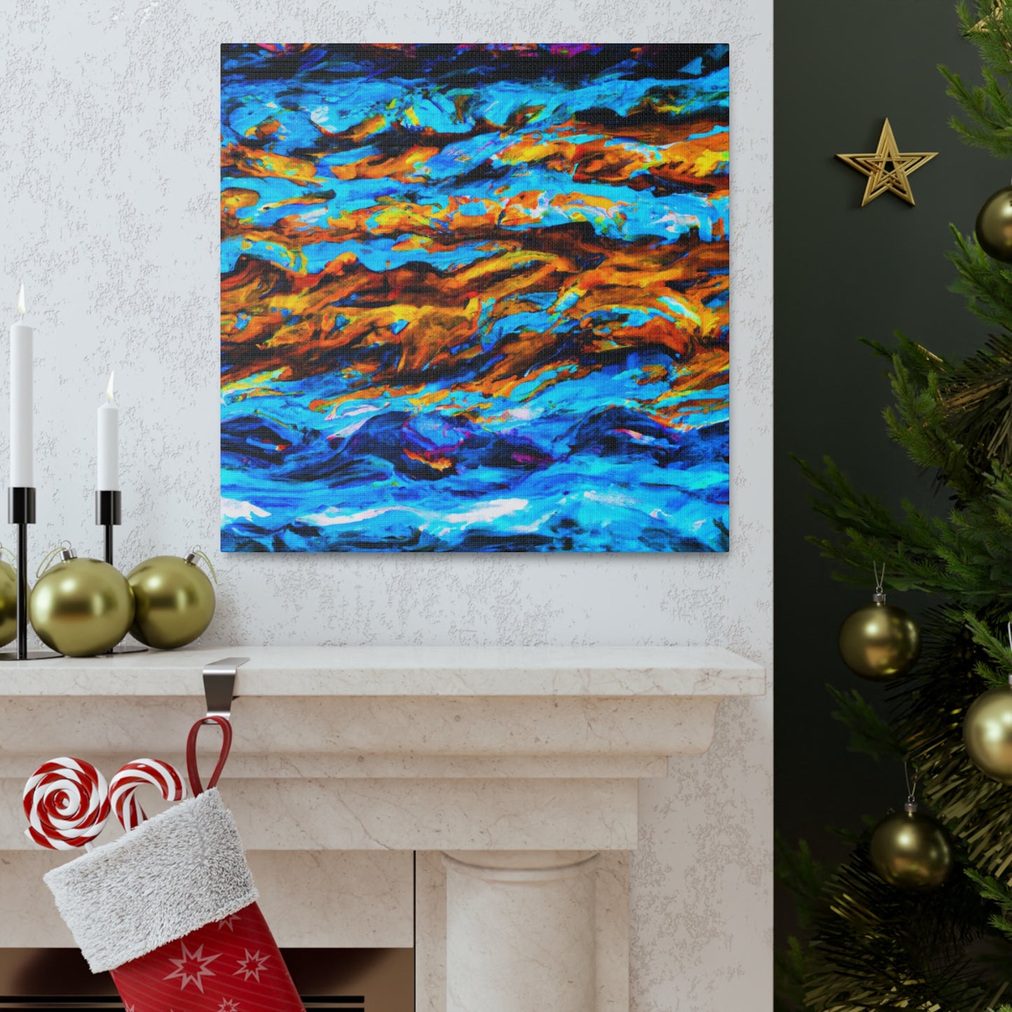 "Ocean Wave Euphoria" - Canvas