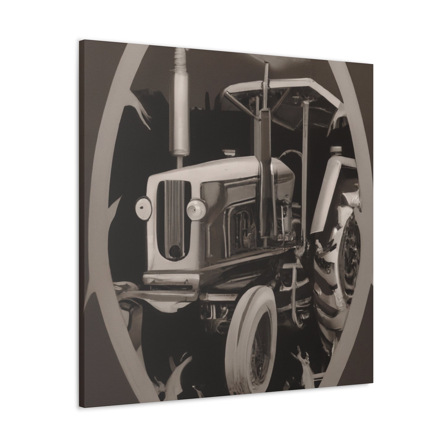 "Tractor Mechanization Dream" - Canvas