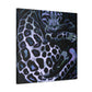 "Clouded Leopard Dreamscape" - Canvas