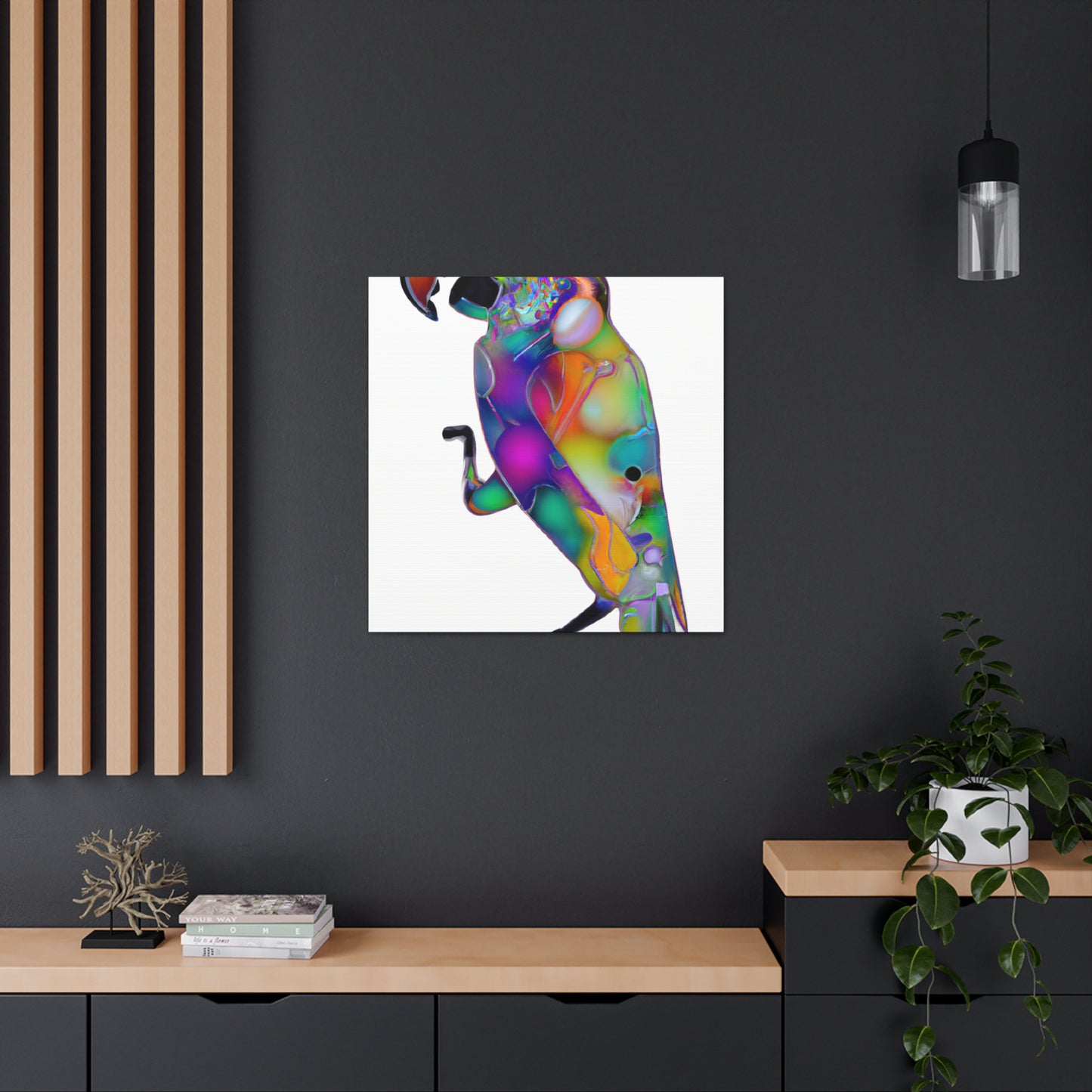 Rainbow Lorikeet Joy - Canvas