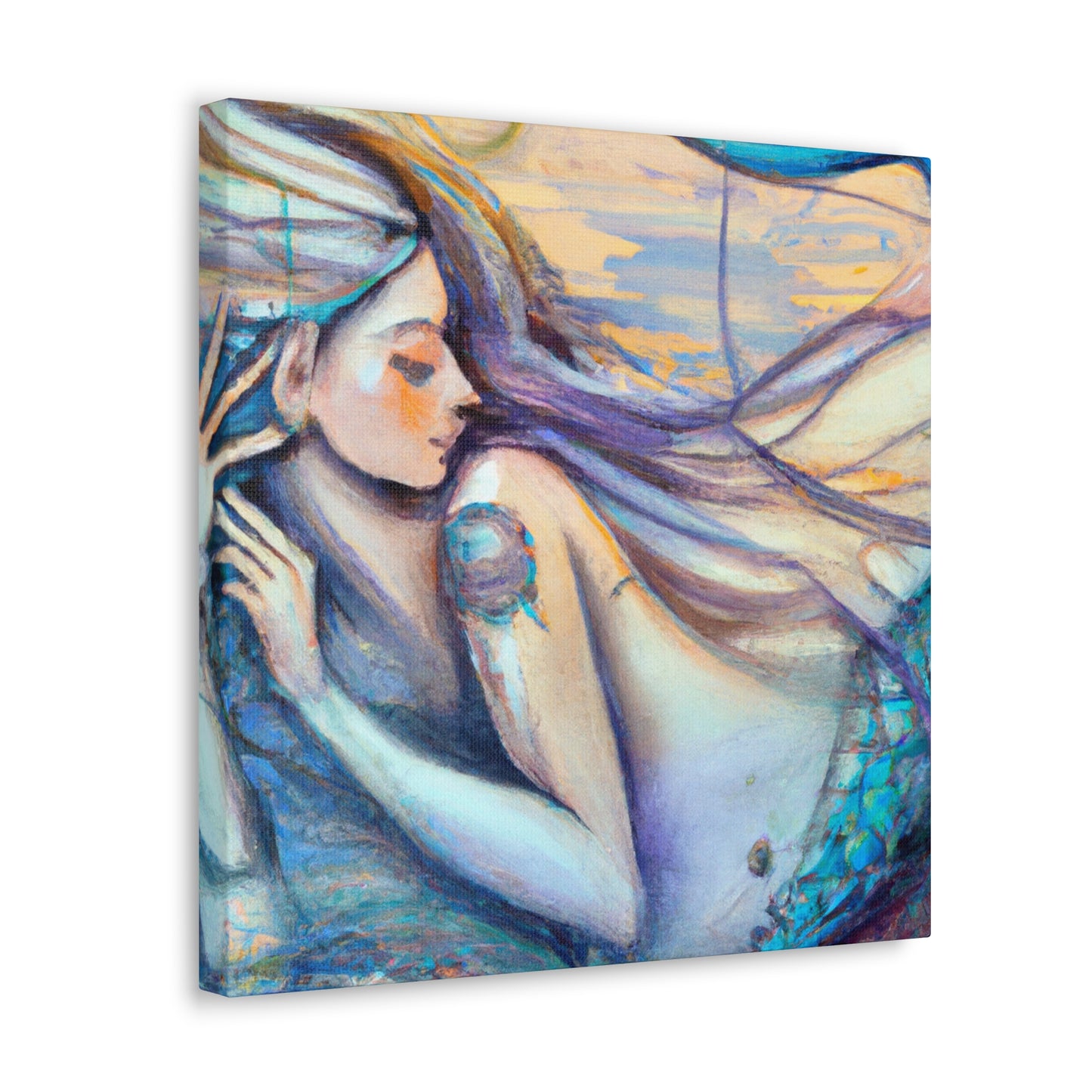 Mermaids of the Deco - Canvas