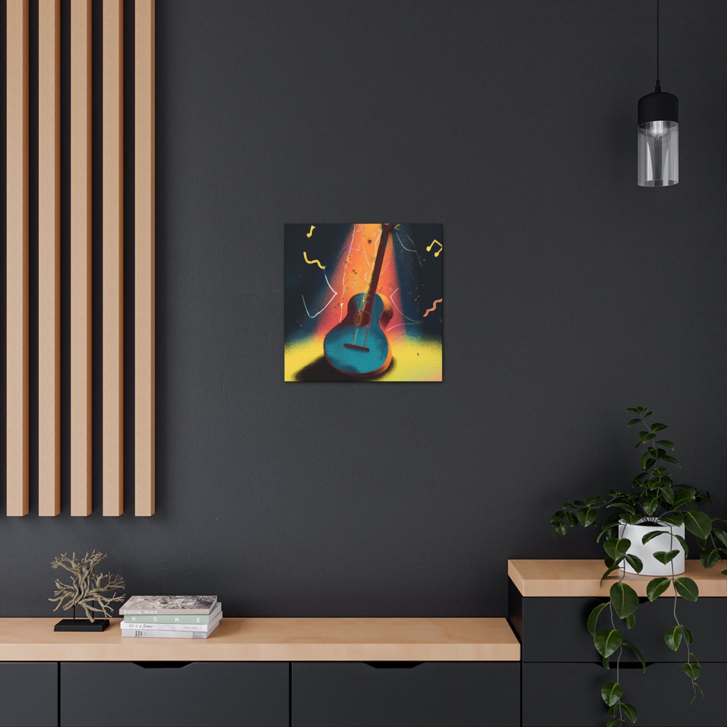 "Ring of Melody Strum" - Canvas