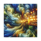 Intoxicated Nightfall Euphoria - Canvas