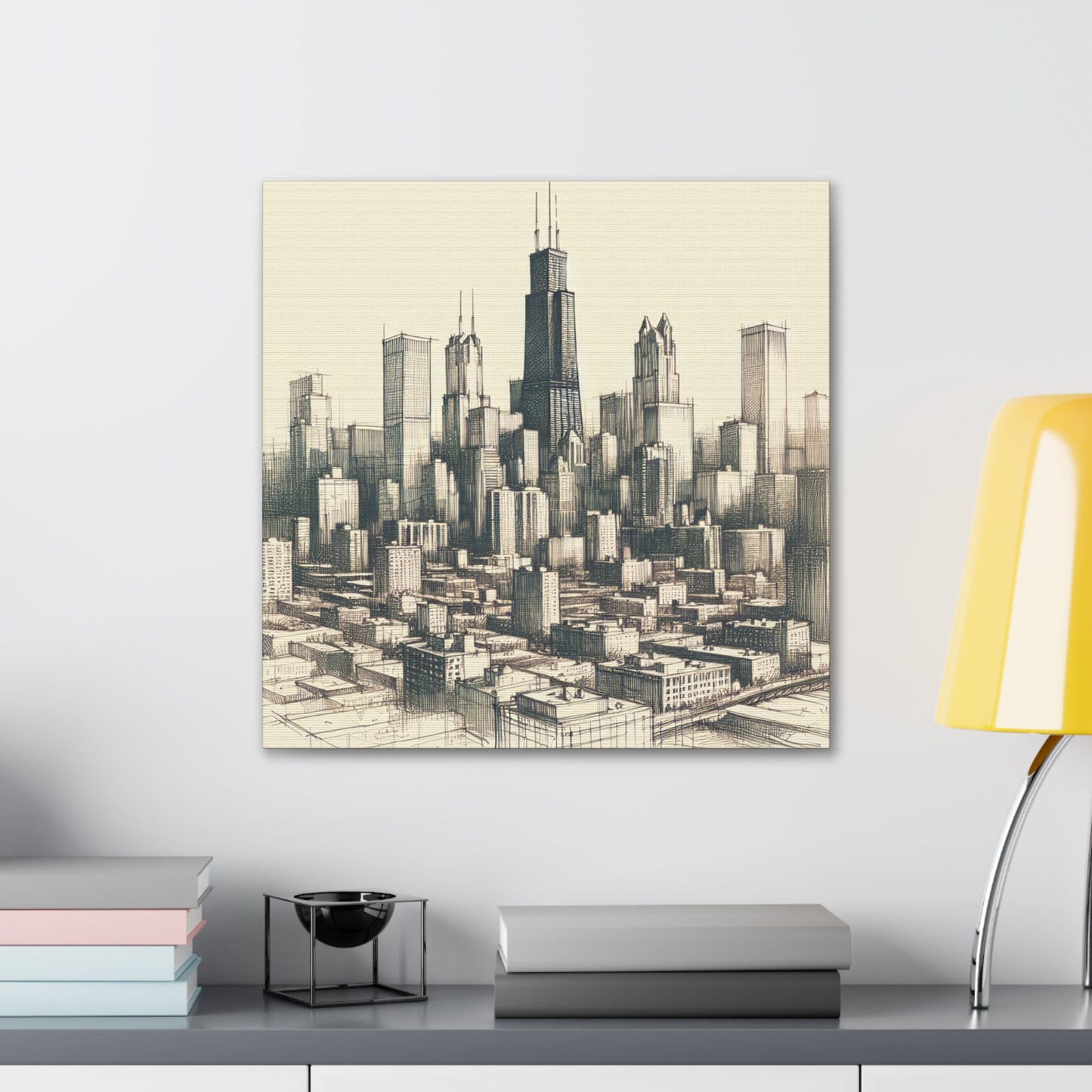 "City of Windscapes" - Canvas