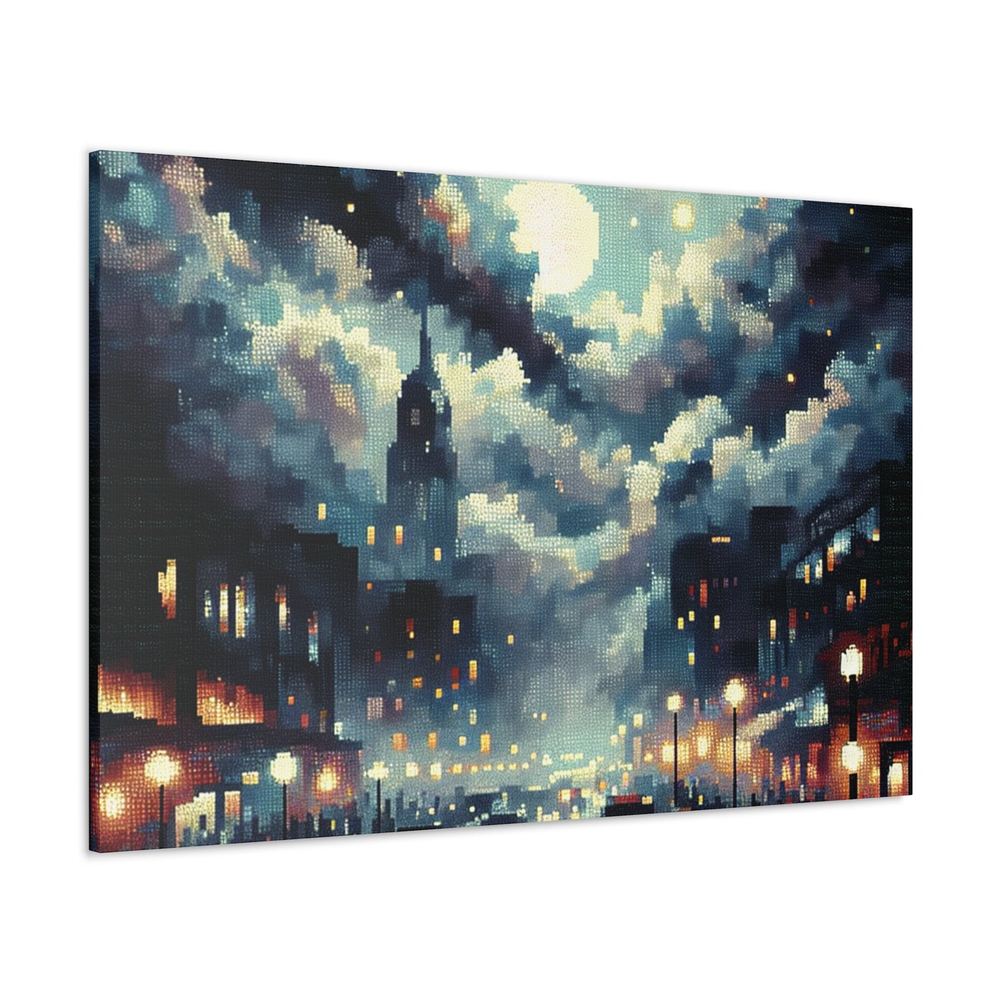 Passionate Polka at Twilight - Canvas