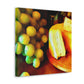 Cheese and Grapes Abound - Canvas