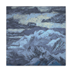 Snow Upon the Mountain - Canvas