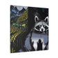 "Raccoon in Surrealism" - Canvas