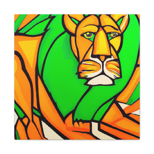 Lion in the Roar - Canvas