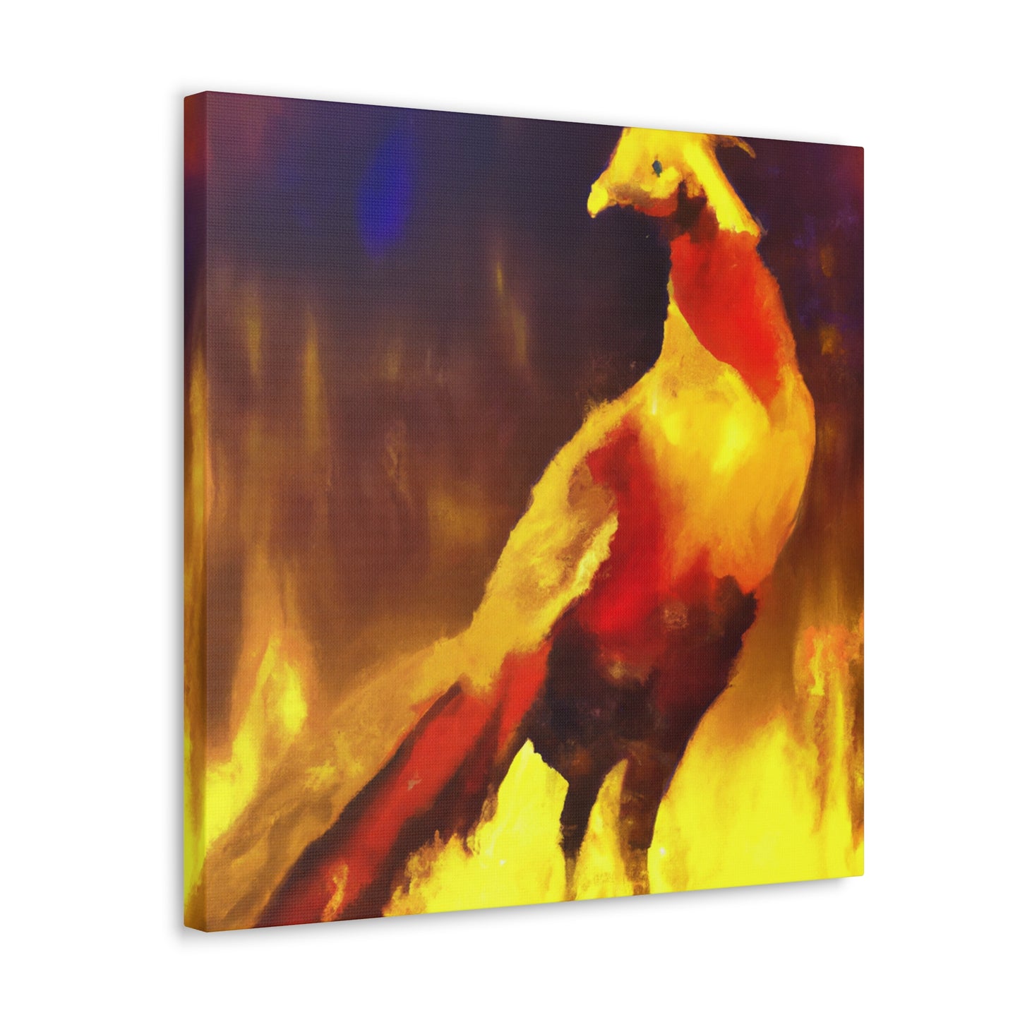 "Golden Pheasant Dance" - Canvas