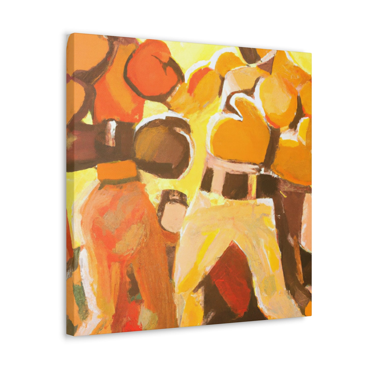 Boxers in the Ring - Canvas