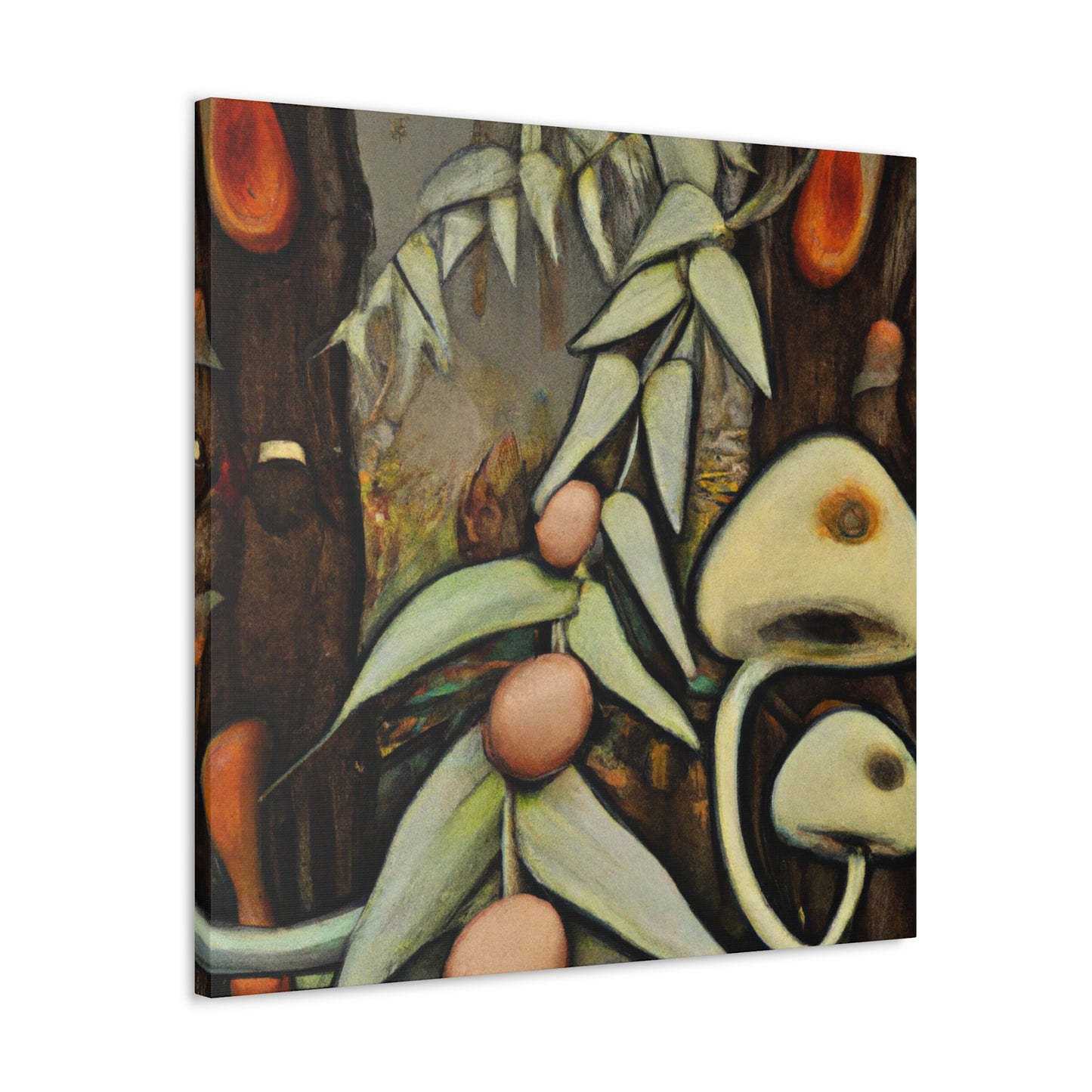 Mushroom Magic Splendour - Canvas