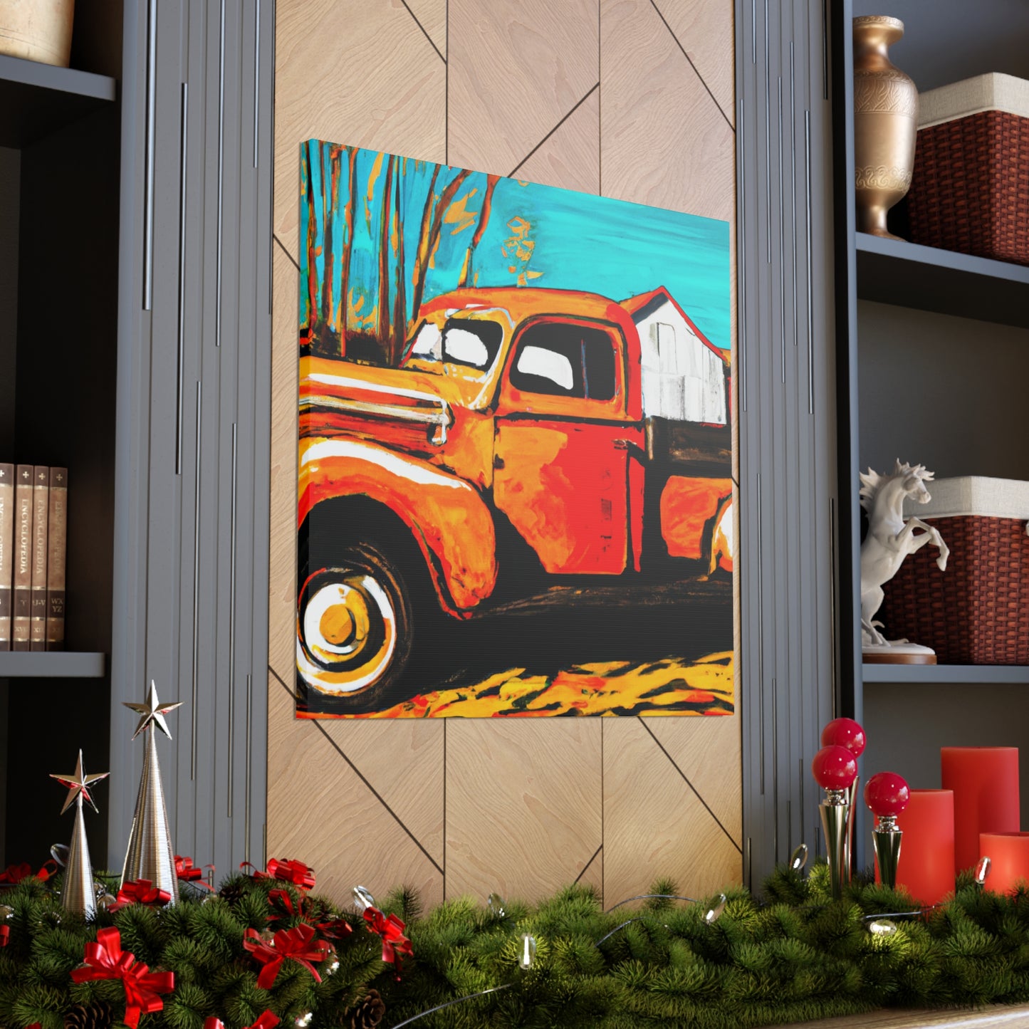 "1930s Pickup Revival" - Canvas