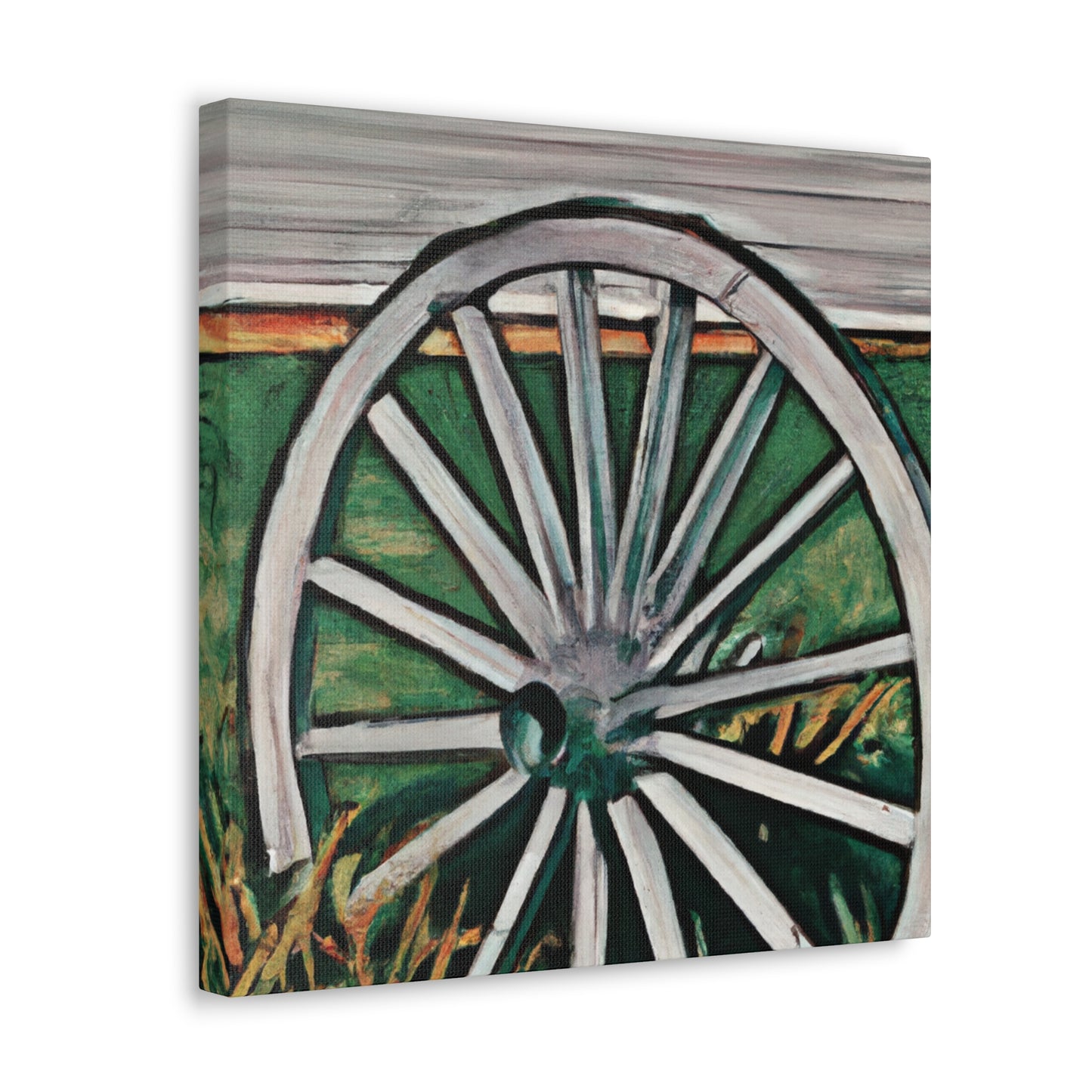 "Wheeled Wanderings Abound" - Canvas