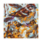 Song Sparrow Expressionism - Canvas