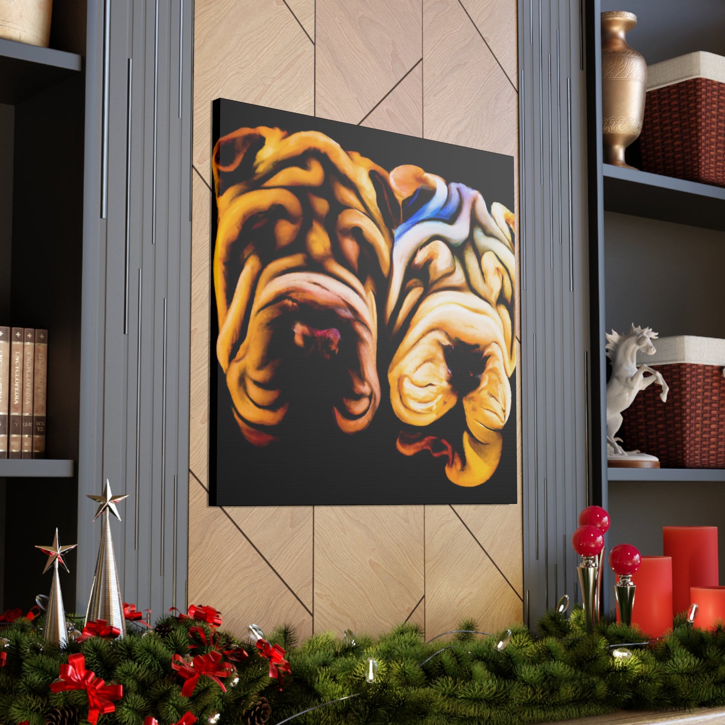 Shar Pei Serenade - Canvas