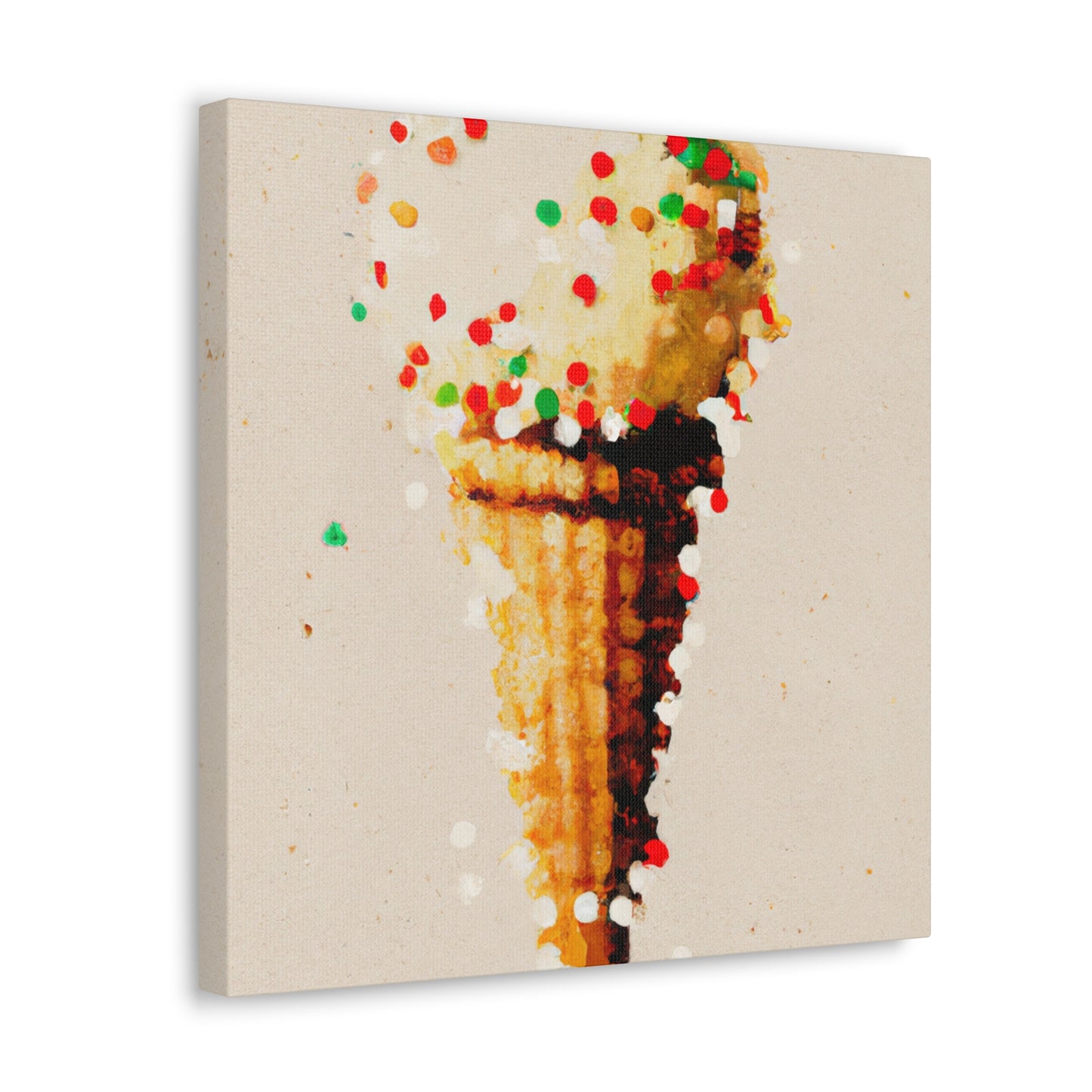 "Ice Cream Dream Vision" - Canvas