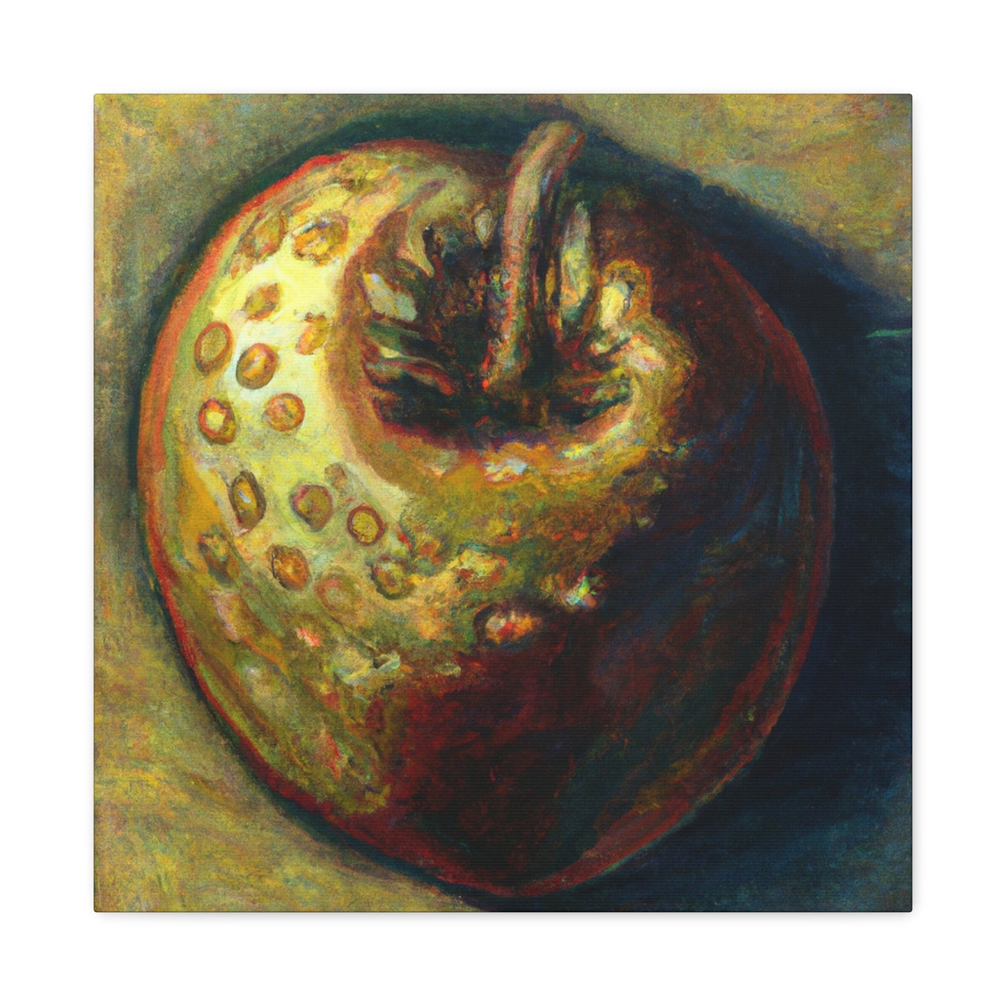 Still Life With Apple - Canvas