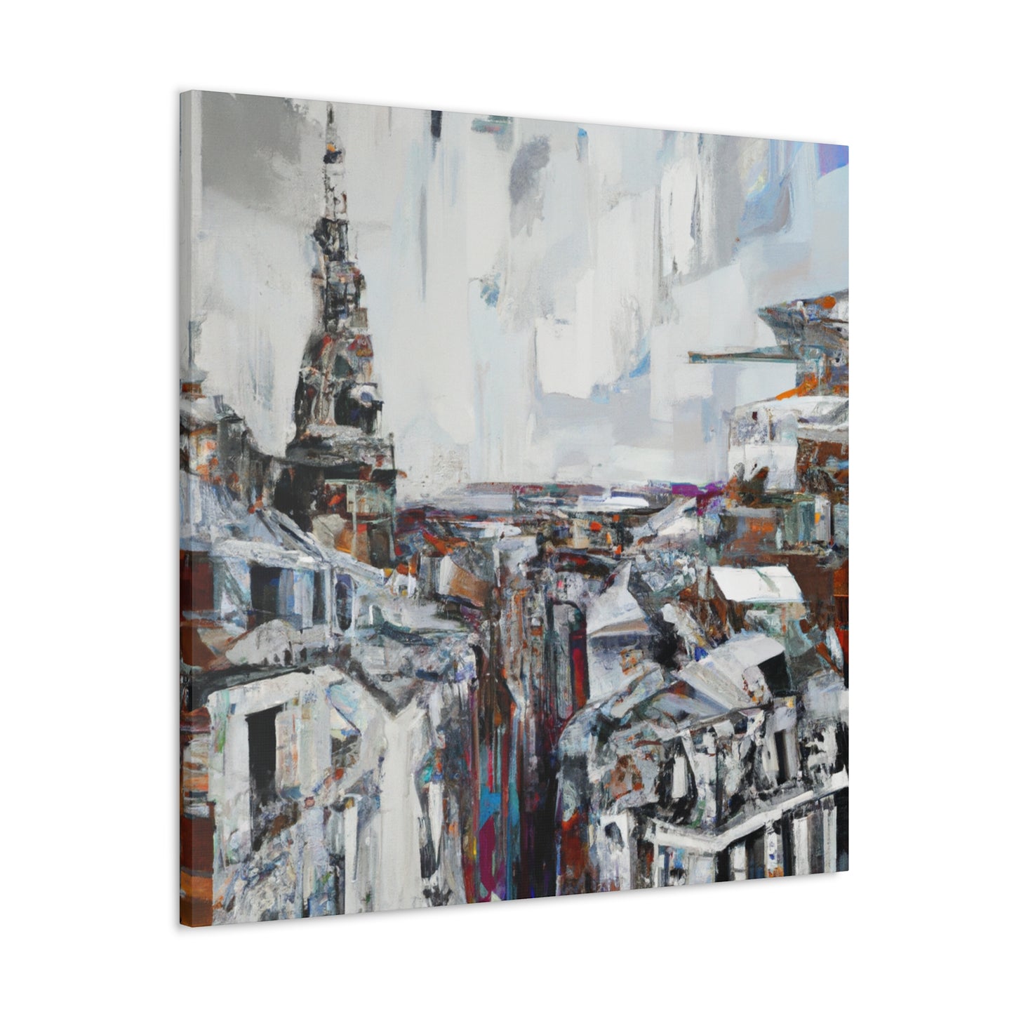 Victorian Time Panorama - Canvas