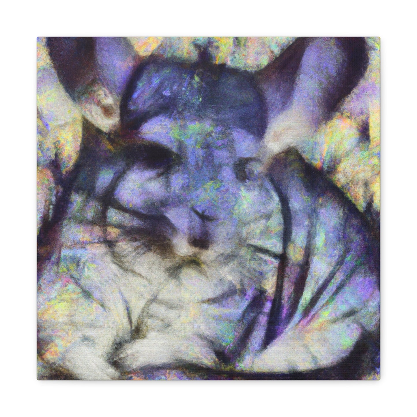 Chinchilla's Whimsical Dance - Canvas