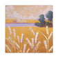 "Wheat Field Forever Gazing" - Canvas