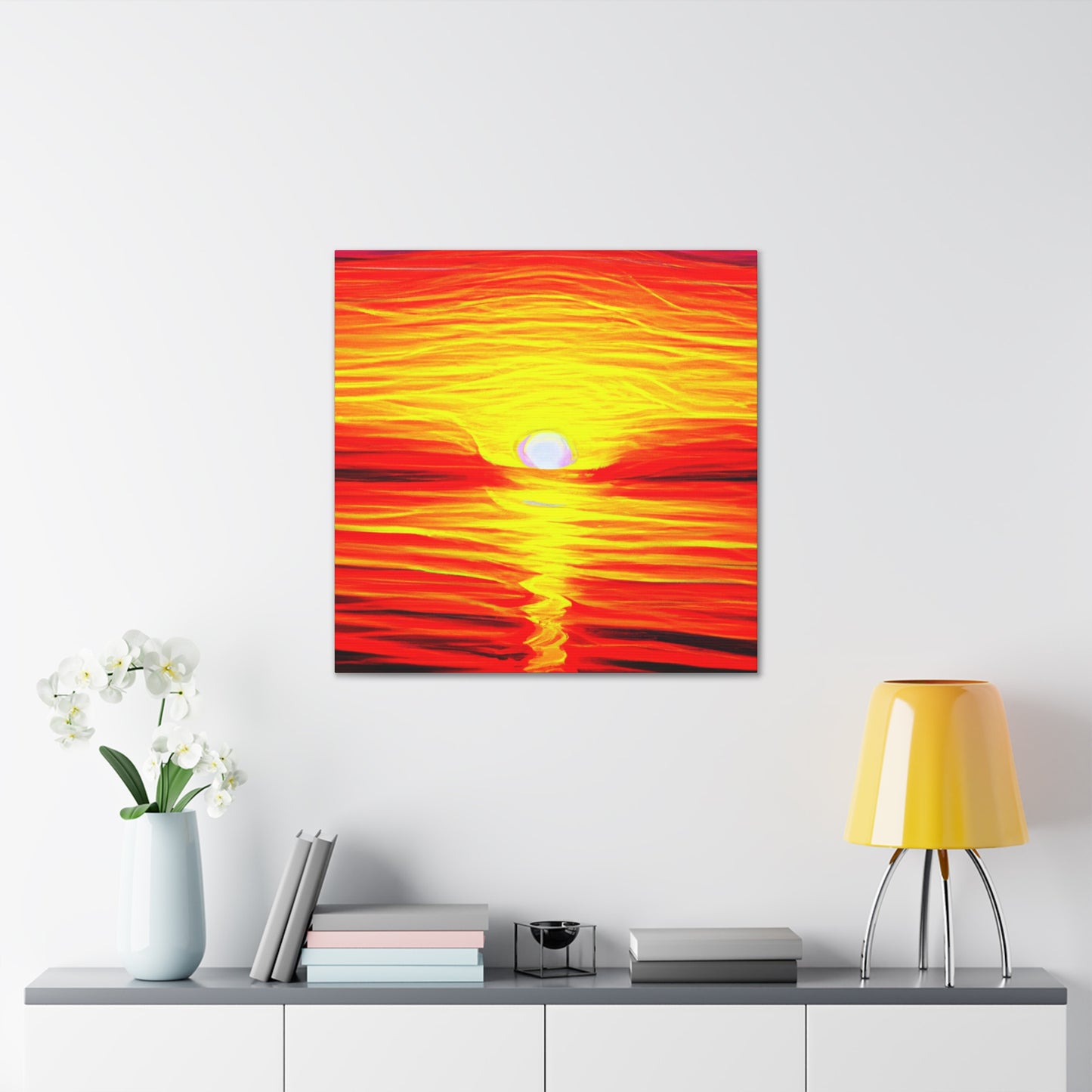 "Ocean's Glorious Sunrise" - Canvas