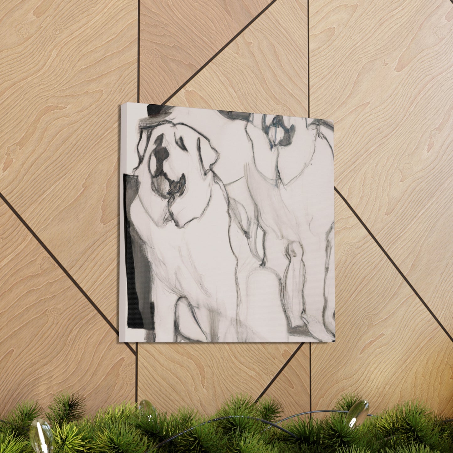 "Glorious Pyrenees Portrait" - Canvas