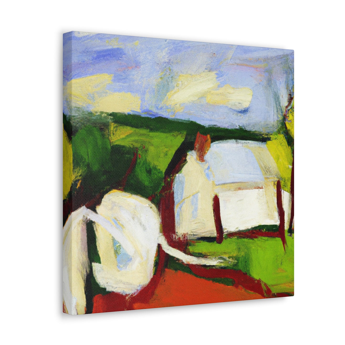 Farm Life in Focus - Canvas