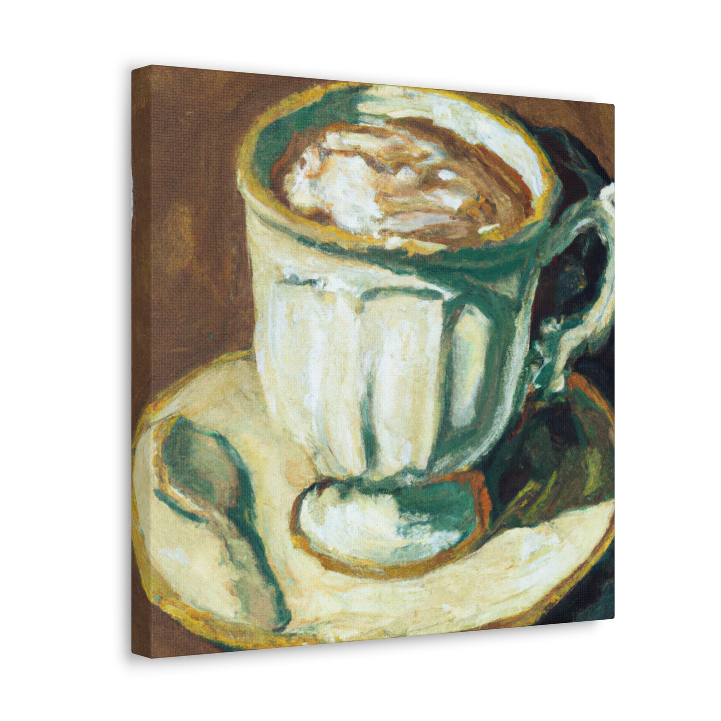 Coffee Cup Grandeur - Canvas