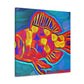 Rainbow Fish Reverie - Canvas