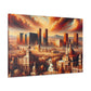 Gilded City Oasis Desire - Canvas