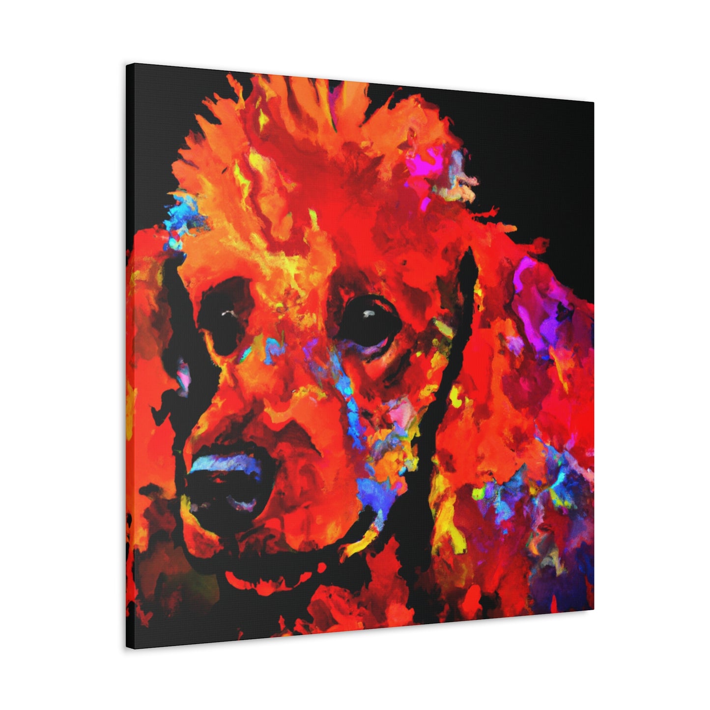 Poodle: A Masterpiece - Canvas