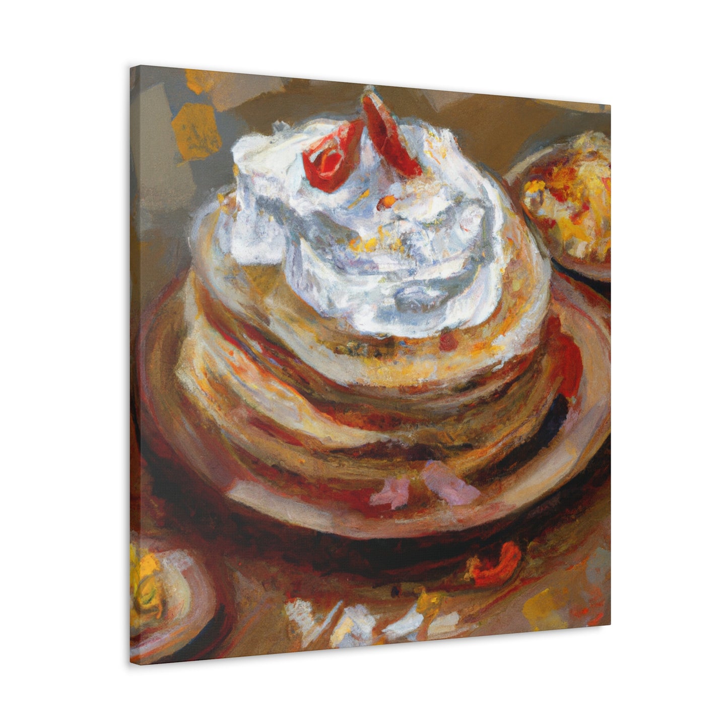 "Pancakes in Impressionism" - Canvas