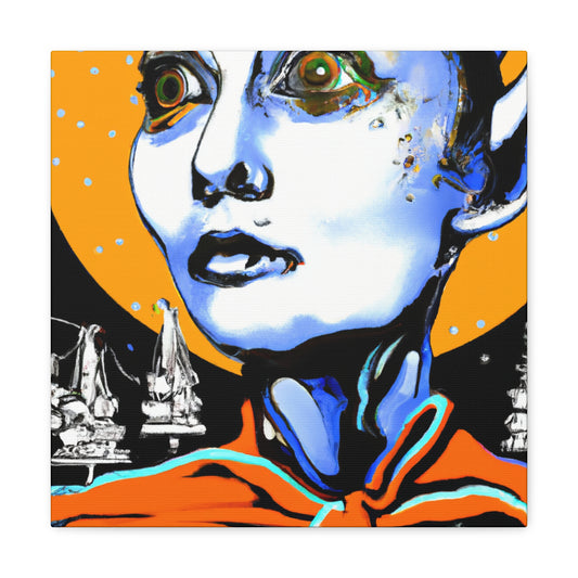 Elf in Pop Art - Canvas