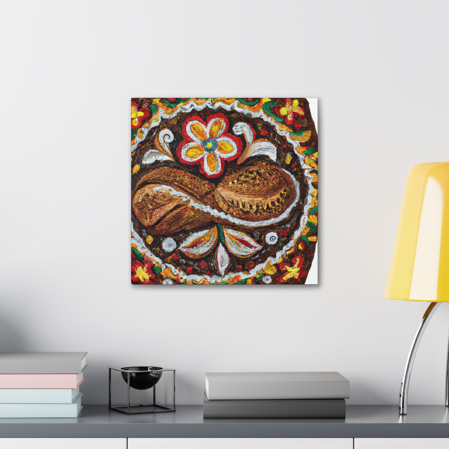 "Harvest of Fresh Bread" - Canvas