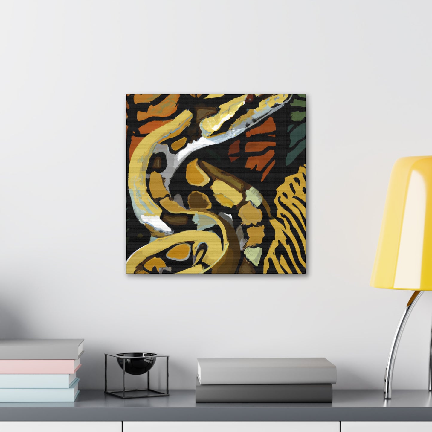 "Ball Python Conundrum" - Canvas