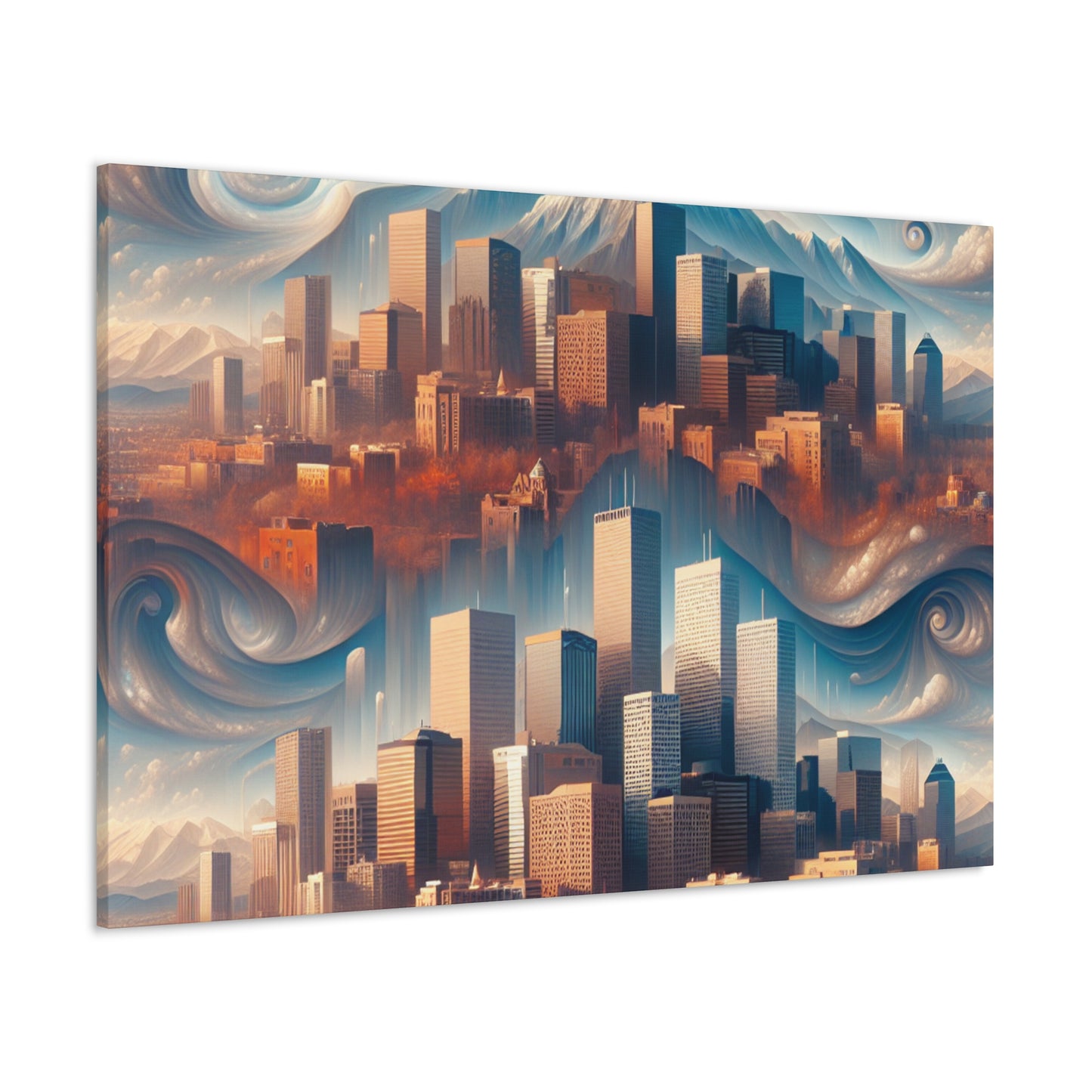 "Enigmatic Mile-High Canvas" - Canvas