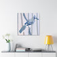 "Blue Jay In Flight" - Canvas