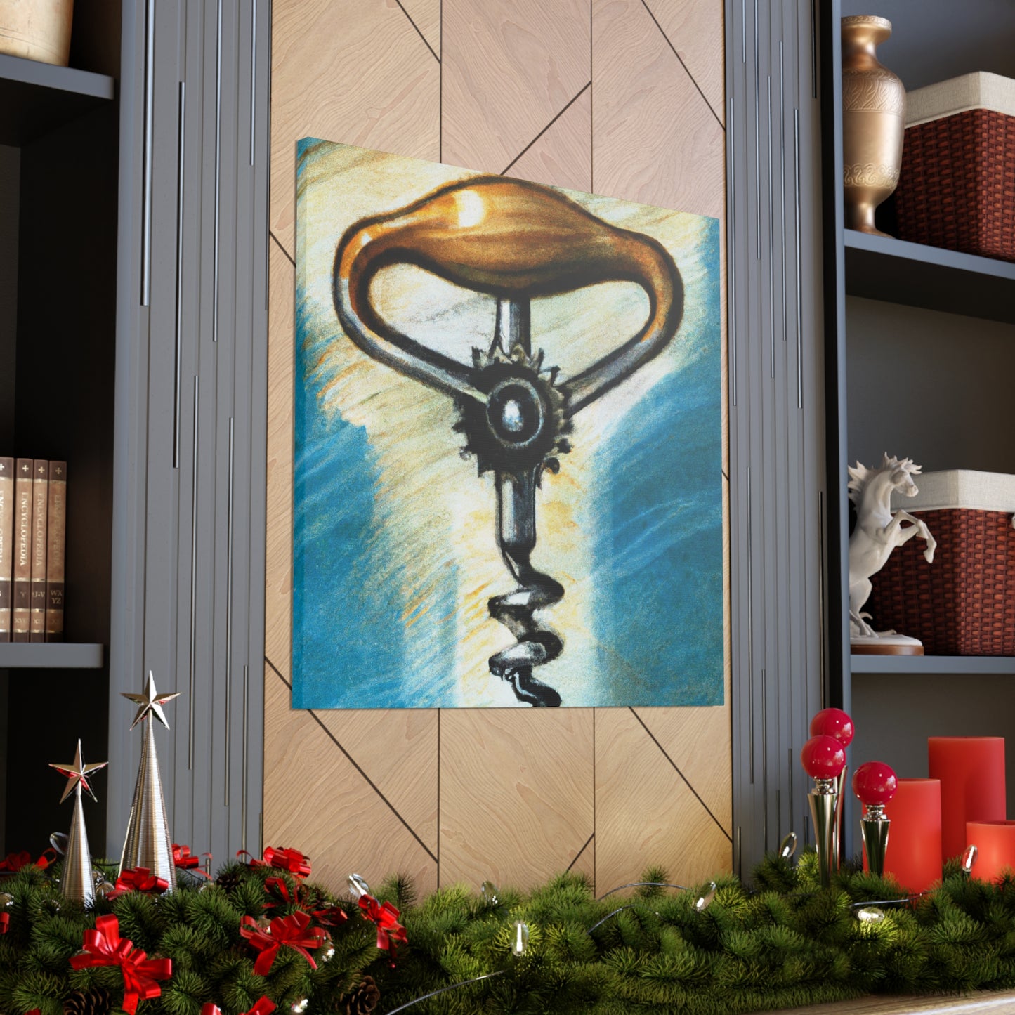 Corkscrew Steampunk Dream - Canvas