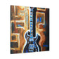 Electric Guitar Strumming - Canvas