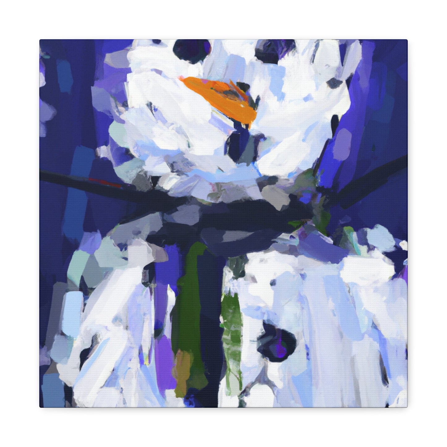 Snowman in Winterland - Canvas