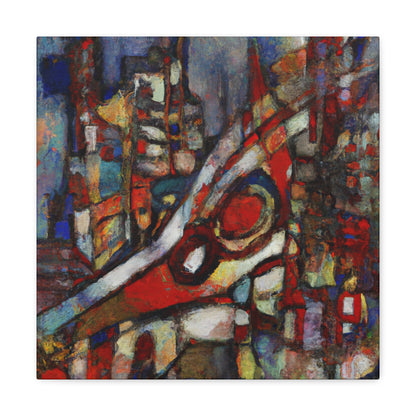 "Futurist Art Nouveau" - Canvas