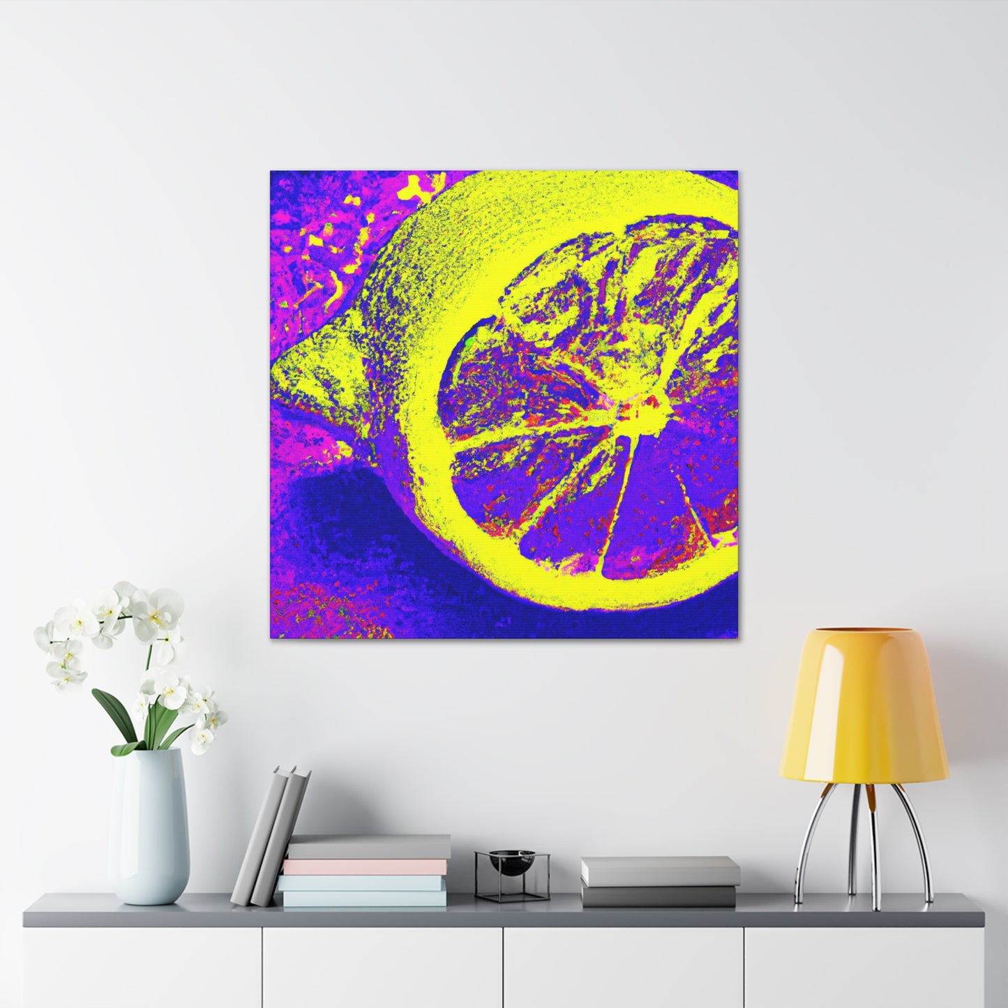 Lemons in Pop Art - Canvas